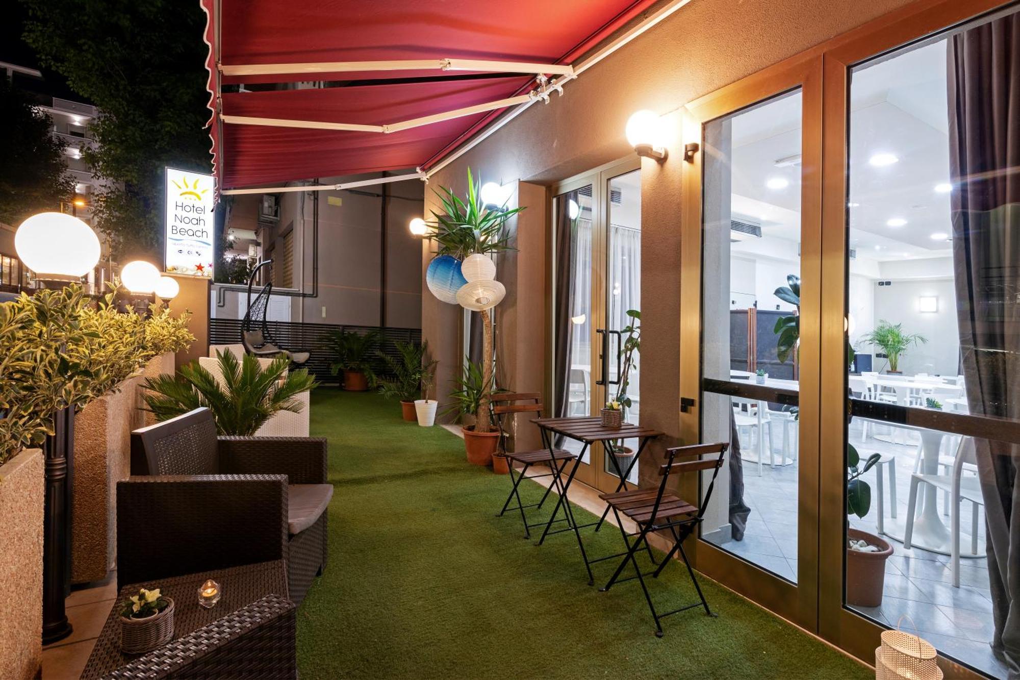 Hotel Noah Rimini Exterior foto